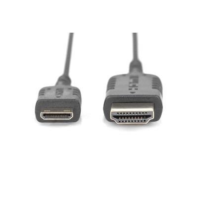 Кабель HDMI високошвидкісного з'єднання, тип C-A, HighFlex M/M, 2.0 м, DB-330121-020-S DIGITUS by ASSMANN