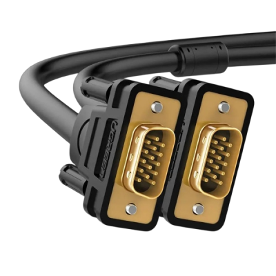 Кабель UGREEN VG101 VGA Male To Male Cable 3m (11631) Black