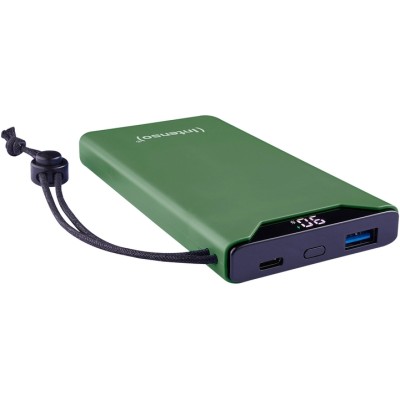 Портативний зарядний пристрій USB 10000MAH QC3.0 GREEN F10000 7332037 INTENSO