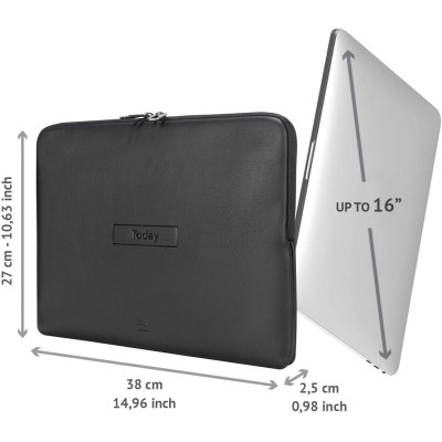 Чохол Tucano Today Sleeve 15"/16", чорний