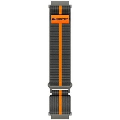 Змінний ремінець KOSPET WOVEN NULON DARK GREY 22MM