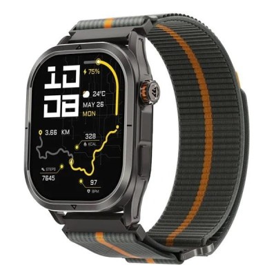 Змінний ремінець KOSPET WOVEN NULON DARK GREY 22MM