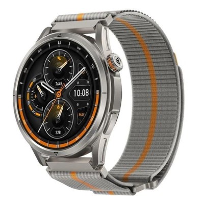 Змінний ремінець KOSPET WOVEN NULON SILVER GREY 22MM