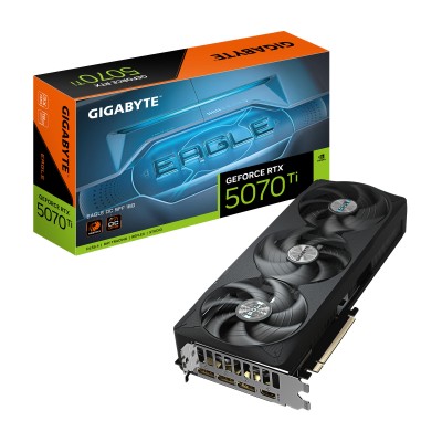 Відеокарта GIGABYTE GeForce RTX 5070 Ti 16GB GDDR7 EAGLE OC (GV-N507TEAGLE_OC-16GD)