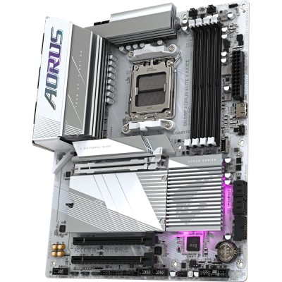 Материнська плата GIGABYTE B650E A ELITE X ICE sAM5 B650 4xDDR5 M.2 HDMI DP Wi-Fi BT mATX (B650E_A_ELITE_X_ICE)