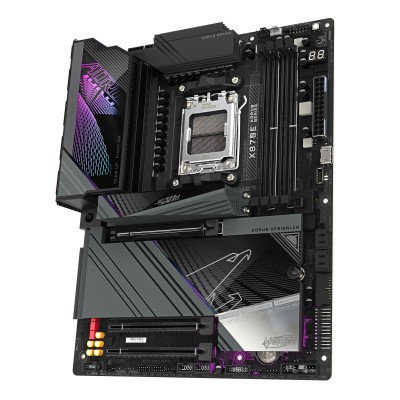 Материнська плата GIGABYTE X870E AORUS MASTER sAM5 X870 4xDDR5 M.2 HDMI Typc-C ATX (X870E_AORUS_MASTER)