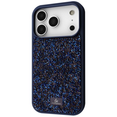 Чохол Bling World Rock Diamond (TPU) iPhone 17 Pro Max blue
