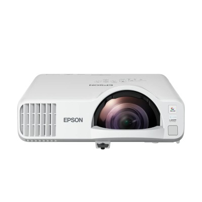 Проєктор короткофокусний Epson EB-L210SW WXGA, 4000 lm, LASER, 0.48, WiFi (V11HA76080)