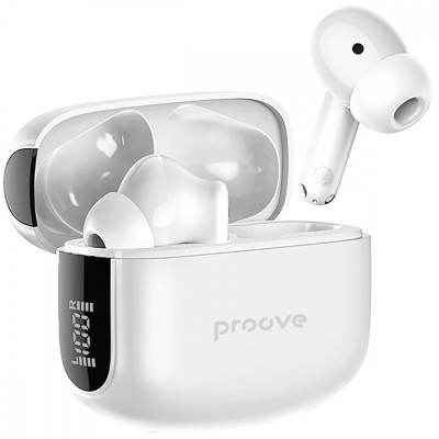 Бездротові навушники Proove Tempo TWS with ANC (APP) (TWTM0001AP02) white