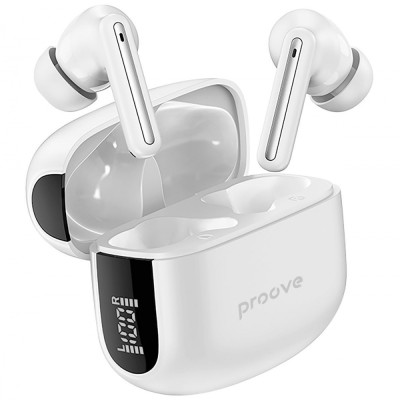 Бездротові навушники Proove Tempo TWS with ANC (APP) (TWTM0001AP02) white