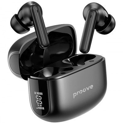 Бездротові навушники Proove Tempo TWS with ANC (APP) black
