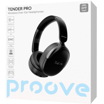 Бездротові навушники Proove Tender Pro (APP) black