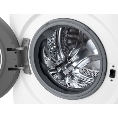 Пральна машина LG фронтальна, 11кг, 1400, A, 57см, дисплей, пара, інвертор, білий