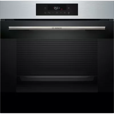 Духова шафа Bosch електрична, 76л, A, дисплей, конвекція, телескопічні направляючі (2 рівня), soft closing, нержавіюча сталь