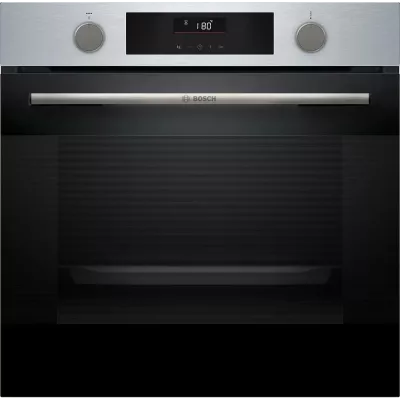 Духова шафа Bosch електрична, 76л, A, дисплей, конвекція, телескопічні направляючі, нержавіюча сталь