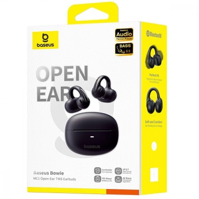Бездротові навушники Baseus Bowie MC1 TWS (A00083501126-00) black