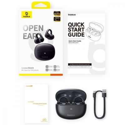 Бездротові навушники Baseus Bowie MC1 TWS (A00083501126-00) black
