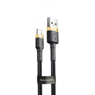 Кабель Baseus Cafule USB кабель USB For IP 2 A 3М (CALKLF-RV1) Золотий + Чорний