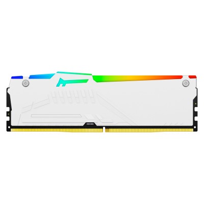 Оперативна пам'ять Kingston DDR5 32GB 6000 FURY Beast RGB EXPO Білий (KF560C36BWEA-32)