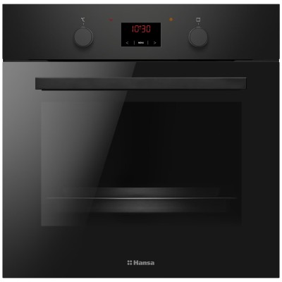 Комплект Hansa (духовка електрична + емальована газова поверхня), чорний
