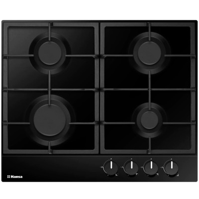 Комплект Hansa (духовка електрична + емальована газова поверхня), чорний