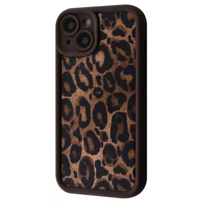 Чохол Pretty Case iPhone 15 leopard