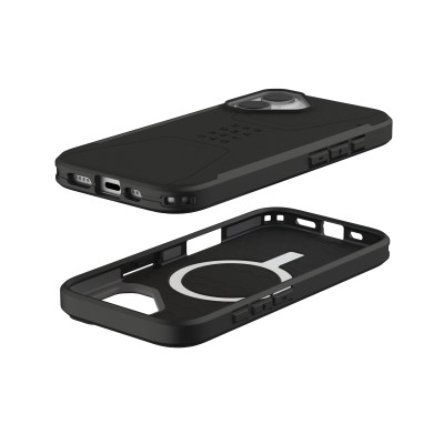 Чохол-накладка iPhone 17 UAG Civilian MagSafe, Black (114547114040)