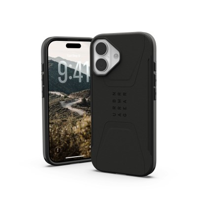 Чохол-накладка iPhone 17 UAG Civilian MagSafe, Black (114547114040)
