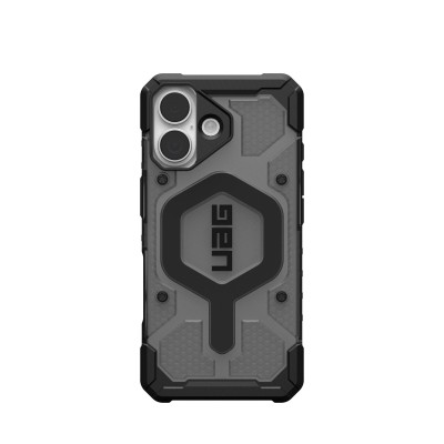 Чохол-накладка iPhone 17 UAG Pathfinder Clear MagSafe, Ash/Black (114553113140)