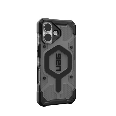 Чохол-накладка iPhone 17 UAG Pathfinder Clear MagSafe, Ash/Black (114553113140)