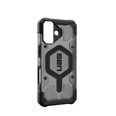 Чохол-накладка iPhone 17 UAG Pathfinder Clear MagSafe, Ash/Black (114553113140)