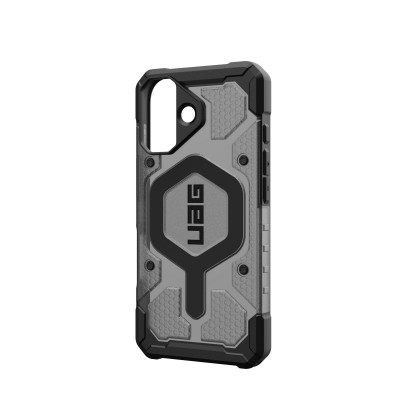 Чохол-накладка iPhone 17 UAG Pathfinder Clear MagSafe, Ash/Black (114553113140)