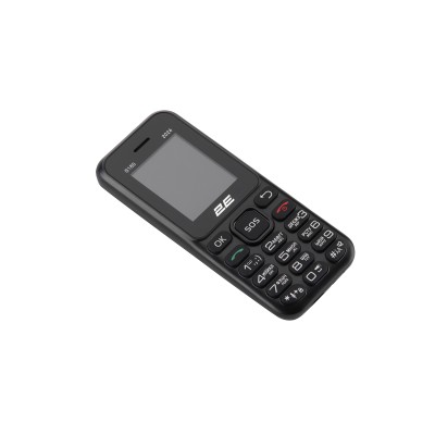 Мобільний телефон 2E S180 2024 1.77" 2SIM, 600мА•год, Black