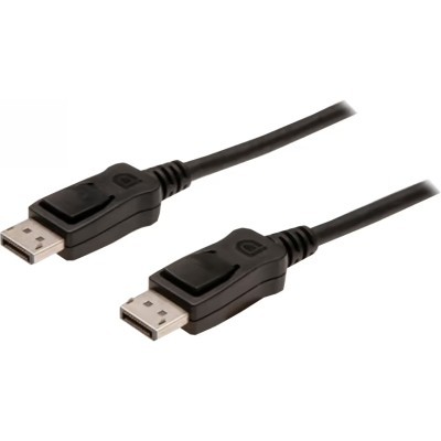 Кабель DisplayPort, тип DP M/M, 2,0 м, колір чорний AK-340103-020-S DIGITUS by ASSMANN