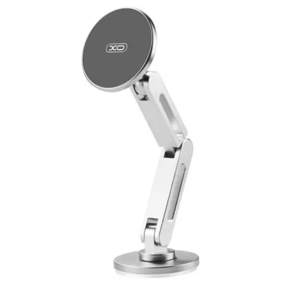 XO C148 Universal Magnetic metal 360° rotating Holder Автотримач (Срібний)