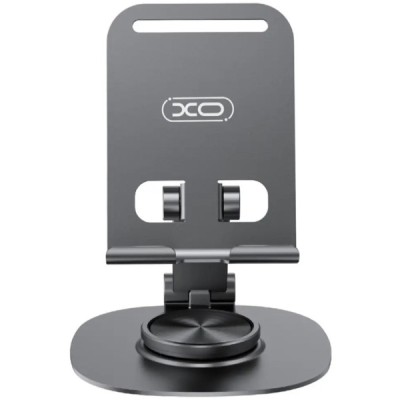 XO C151 Універсальна поворотна підставка для телефону (Чорна)