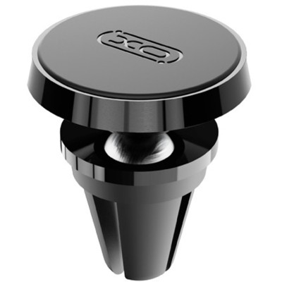 XO C55B Air Vent Car Holder Round Magnetic Автотримач (Чорний)