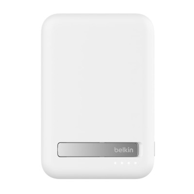Акумулятор портативний літій-іонний Power Bank Belkin 10000мА·год, 15Вт, MagSafe Qi2, білий (BPD008BTWH)