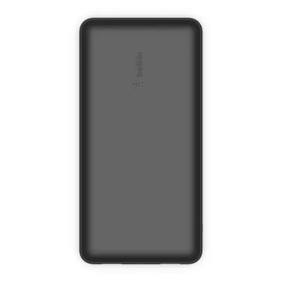 Акумулятор портативний літій-іонний Power Bank Belkin 20000мА·год, 15Вт, 2хUSB-A/USB-C, чорний (BPB012BTBK)