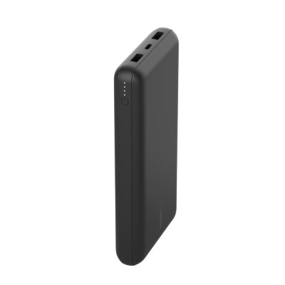 Акумулятор портативний літій-іонний Power Bank Belkin 20000мА·год, 15Вт, 2хUSB-A/USB-C, чорний (BPB012BTBK)