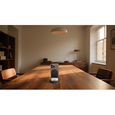 Зарядний пристрій бездротовий Belkin UltraCharge 2-in-1 Foldable Magnetic Charging 25Вт, чорний