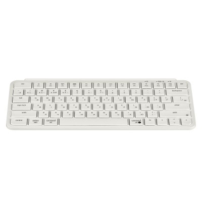 Клавіатура мембрана Keychron B1 Pro, USB/WL/BT, ivory white (B1P-K8-UA)