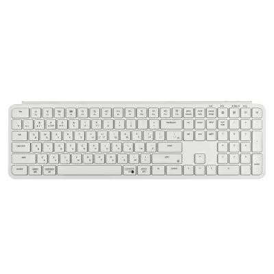 Клавіатура мембрана Keychron B6 Pro, USB/WL/BT, ivory white (B6P-K8-UA)