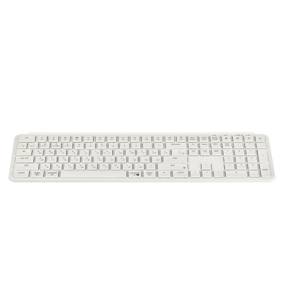 Клавіатура мембрана Keychron B6 Pro, USB/WL/BT, ivory white (B6P-K8-UA)