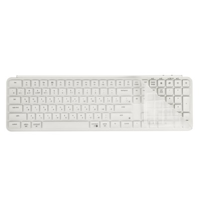 Клавіатура мембрана Keychron B6 Pro, USB/WL/BT, ivory white (B6P-K8-UA)