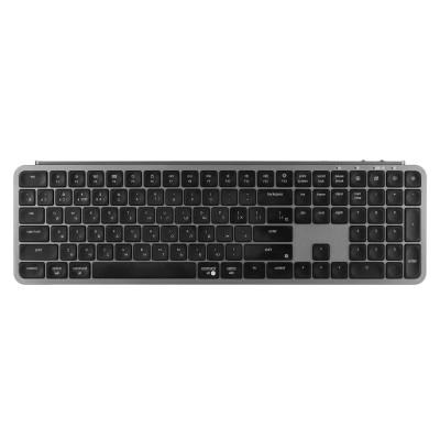 Клавіатура мембрана Keychron B6 Pro, USB/WL/BT, space gray (B6P-K1-UA)