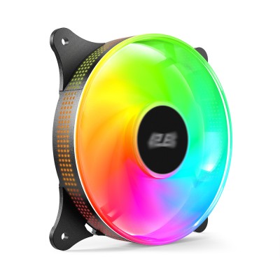 Корпусний вентилятор 2E GAMING Air Cool ACF120VRB-ARGB 120мм, 1200rpm, 4pin, 23dBa, reversed, чорний