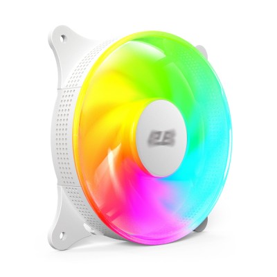 Корпусний вентилятор 2E GAMING Air Cool ACF120VW-ARGB 120мм, 1200rpm, 4pin, 23dBa, білий
