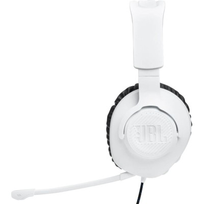 Навушники JBL Quantum 100P (JBLQ100PWHTBLU) White/Blue