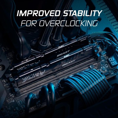 Пам'ять ПК Kingston DDR5 16GB 6000 FURY Beast EXPO